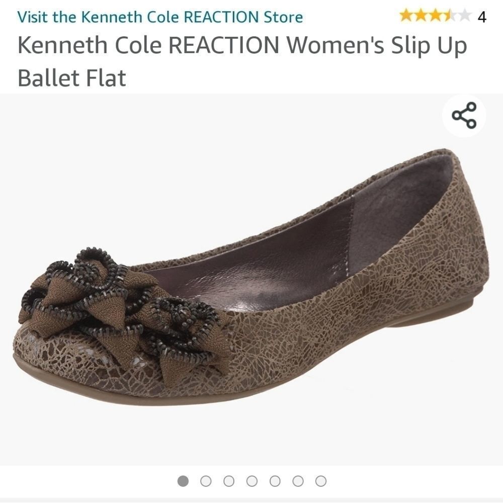 Kenneth Cole Reaction Ballet Flat - Picture 2 of 10